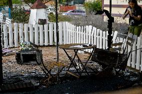 Deadly Russian attack on Malokaterynivka childrens cafe in Zaporizhzhia region