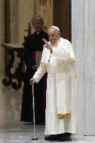 Pope Francis Wednesday Audience - Vatican