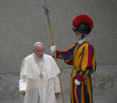 Pope Francis Wednesday Audience - Vatican