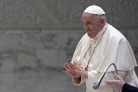 Pope Francis Wednesday Audience - Vatican