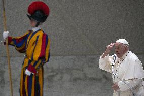 Pope Francis Wednesday Audience - Vatican