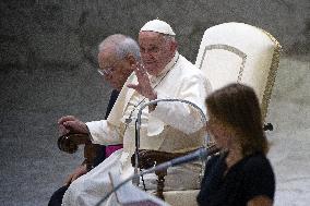 Pope Francis Wednesday Audience - Vatican