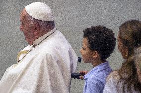 Pope Francis Wednesday Audience - Vatican