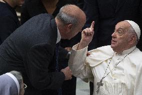 Pope Francis Wednesday Audience - Vatican