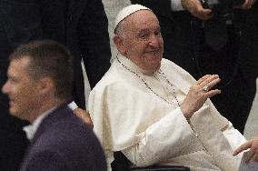 Pope Francis Wednesday Audience - Vatican