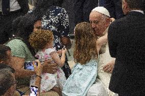 Pope Francis Wednesday Audience - Vatican