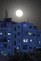 Super Moon In Idlib