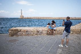 Summer Daily Life In Chania