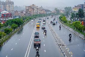 Heavy Rainfall In Nepal