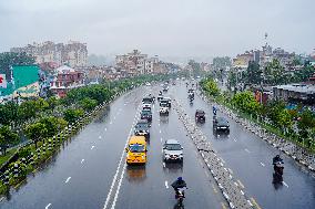 Heavy Rainfall In Nepal