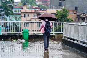 Heavy Rainfall In Nepal