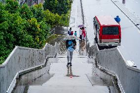 Heavy Rainfall In Nepal