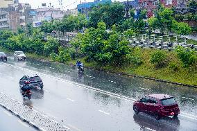 Heavy Rainfall In Nepal