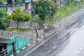 Heavy Rainfall In Nepal