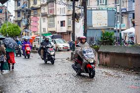 Heavy Rainfall In Nepal