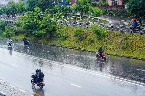 Heavy Rainfall In Nepal