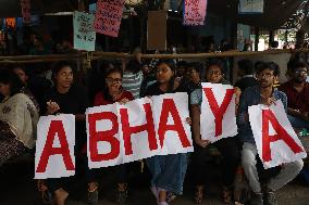 Protest Rally Over Doctor Rape And Murder In Kolkata, India