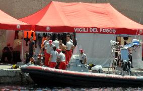 Two Bodies Found After The Luxury Yacht Bayesian Sank - Italy