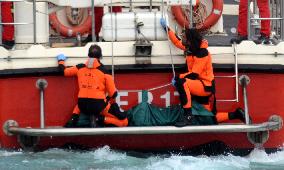 Two Bodies Found After The Luxury Yacht Bayesian Sank - Italy