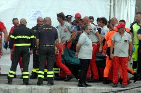 Two Bodies Found After The Luxury Yacht Bayesian Sank - Italy