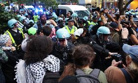 Pro-Palestinian Rally In Chicago As DNC Continues