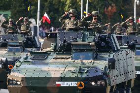 Polish Armed Forces Day Celebrated In Warsaw, Poland