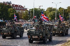 Polish Armed Forces Day Celebrated In Warsaw, Poland