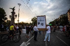 Protest March In Sofia.