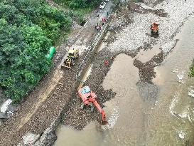 Rainstorm Hit Huludao