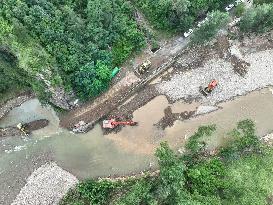 Rainstorm Hit Huludao