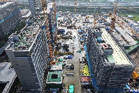 A Commercial Housing Construction Site in Nanjing