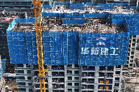 A Commercial Housing Construction Site in Nanjing