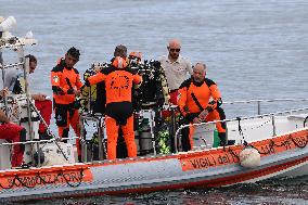 Bodies Brought Ashore From Wreck Of Sunken Yacht - Sicily