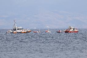 Bodies Brought Ashore From Wreck Of Sunken Yacht - Sicily