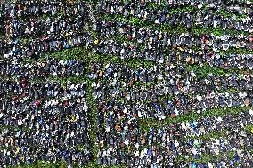 A Scrap Point For Discarded Motor Vehicles in Nanjing