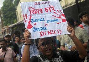 Angry Protests Over Safety Of Women - India