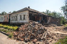 The Almost Deserted Town Of Bilopillia In Sumy Region Near The Border With Russia Is Shelled Daily By Guided Aerial Bombs