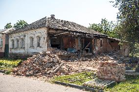 The Almost Deserted Town Of Bilopillia In Sumy Region Near The Border With Russia Is Shelled Daily By Guided Aerial Bombs