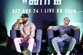 Floyd Mayweather Jr V John Gotti III Fight Press Conference