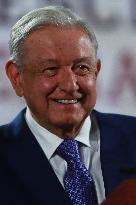 Mexico’s President Andres Manuel Lopez Obrador Briefing