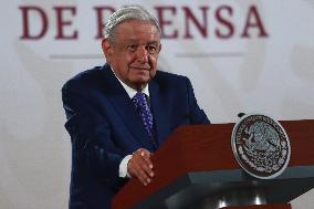 Mexico’s President Andres Manuel Lopez Obrador Briefing