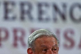 Mexico’s President Andres Manuel Lopez Obrador Briefing