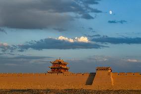 Jiayu Pass Of The Great Wall - China