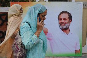 Rahul Gandhi Meets Congress Workers And Farooq Abdullah In Srinagar Amid Alliance Talks