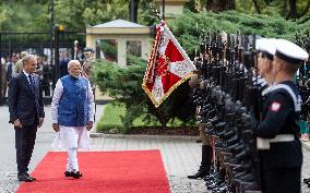 Indian Prime Minister visits Poland