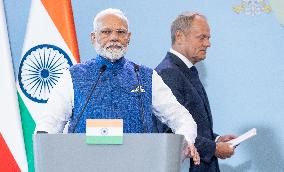 Indian Prime Minister visits Poland