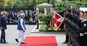 Indian Prime Minister visits Poland