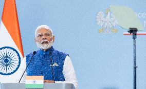 Indian Prime Minister visits Poland