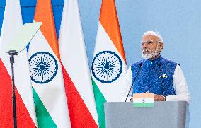 Indian Prime Minister visits Poland