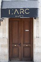 Entrance of L'Arc night club - Paris